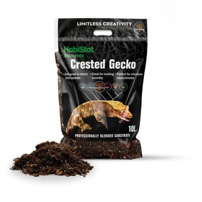 Habistat crested gecko bedding 10 l substrat gecko a crete