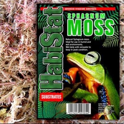 HabiStat Sphagnum Moss. Sac de 12 kg.