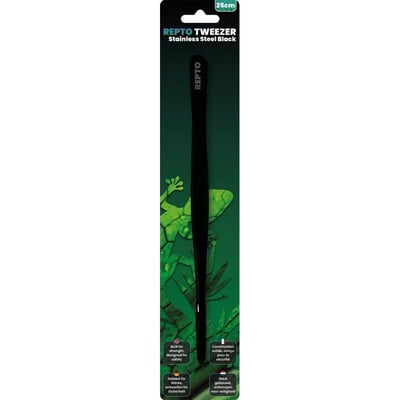 Pince acier inox noires 25 cm